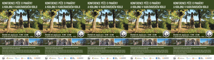 Konference Péče o památky a krajinu v Karlovarském kraji 2019